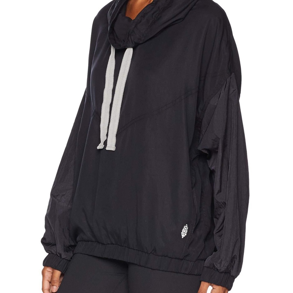 Free People windbreaker pullover sweater